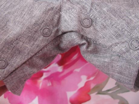 Bavlněné šortky, šedý střik, primark,74