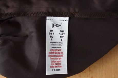 Sukně vel. 5 - 6 let, f&f,116