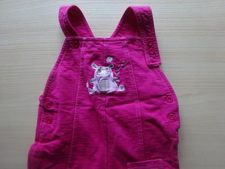 Sytě růžové tepláky s laclem, vel. 86, wolf,86