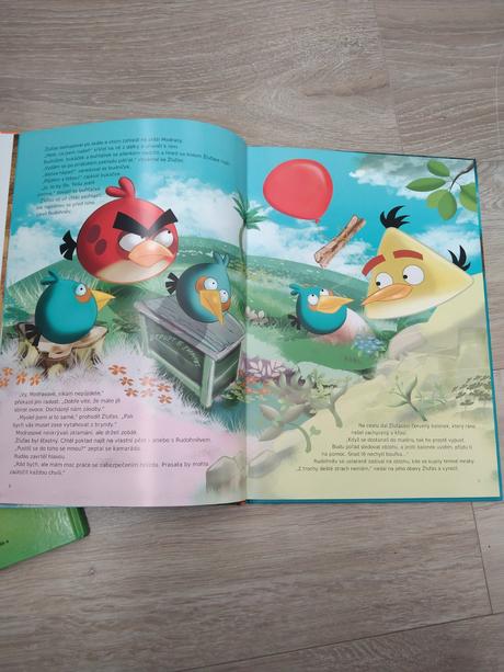 Knížky angry birds, 