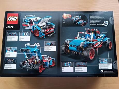 Lego technic 42077 závodní auto,