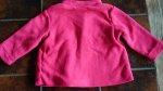 Prodám luxusní malinový kabátek top stav, f&f,74