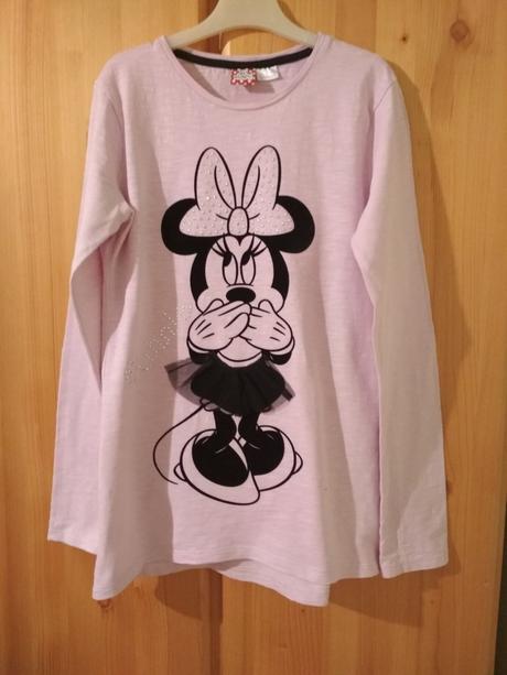 Dívčí halenka s motivem oblíbené minnie, disney,152