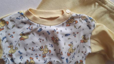 Dvojdílné pyžamo, pyžamko, světle žluté, vel.74, 74