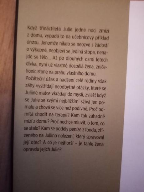 Kniha dcera někoho jiného, 