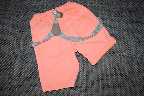 Neonové kraťasy next s kšandami, kol 2015, 98/104, next,98