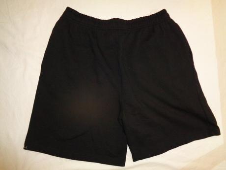 Černé teplákové kraťasy, active,38 / 40 / l / m