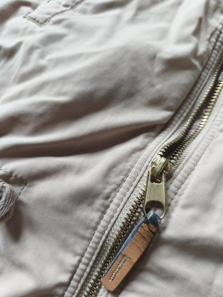 Béžová podzimní zimní bunda h&m, h&m,152