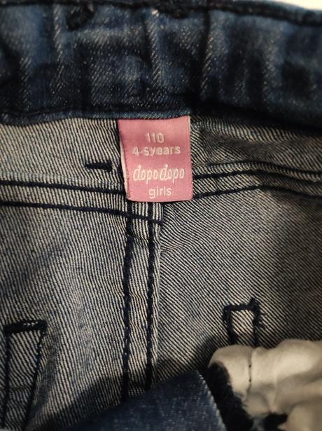 Džíny vel. 110-116, dopodopo,110
