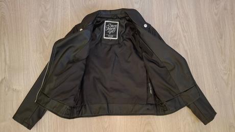 Koženková bunda-křivák c&a, c&a,140