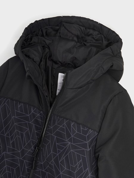 Klučičí černá kombinéza zimní overal vel. 104, sinsay,104