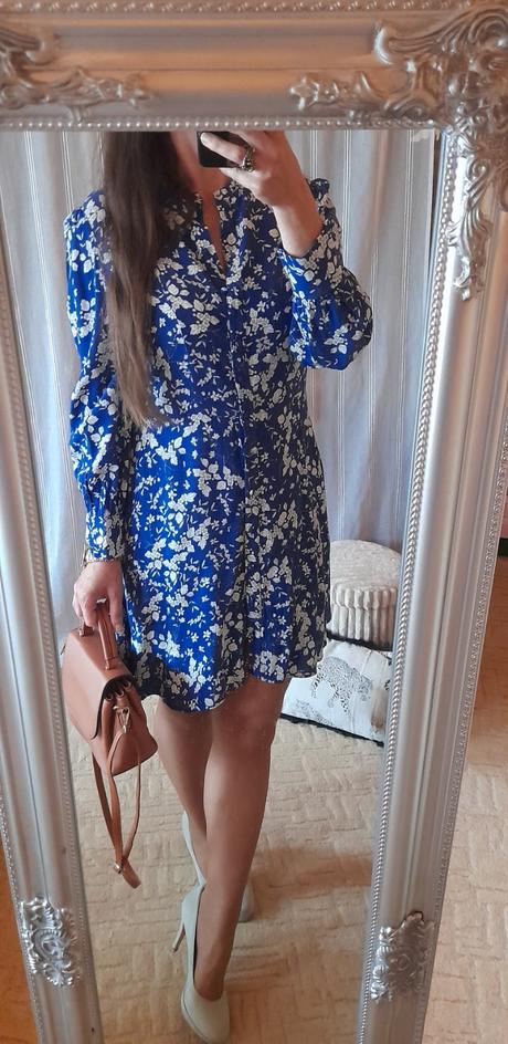 H&m halenkové květinové šaty, h&m,40