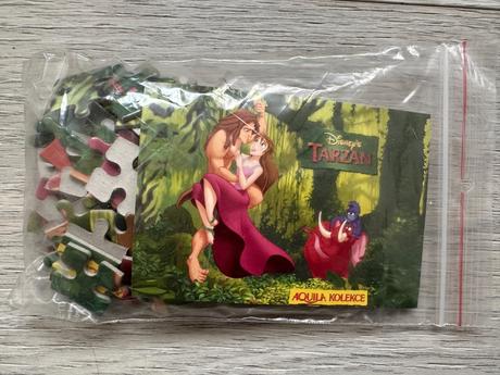Puzzle (tarzan, vánoční, sova), 3 ks,