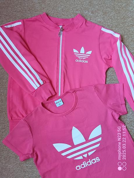 Mikina a tričko zn."adidas" vel."134-140", adidas,134