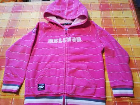 Mikina teplá dívčí s kapucí, vel. 116., 116