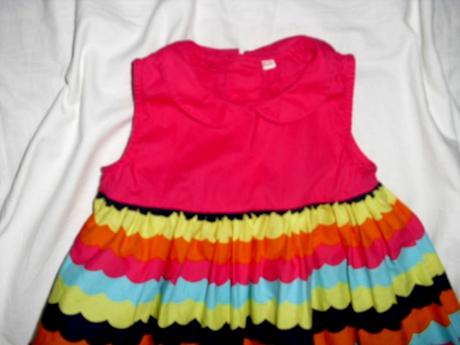 Nádherné barevné šaty pro princezny, girl2girl,80