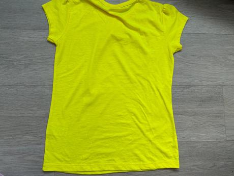 Dívčí žluté tričko, vel. 158/164, 158
