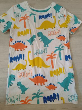 Tričko s dinosaury 110, marks & spencer,110