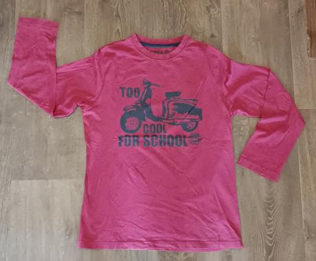 8x chlapecká trika s dlouhým rukávem, vel.158/164, 158