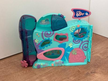 Littlest pet shop - zvířatká, domeček,