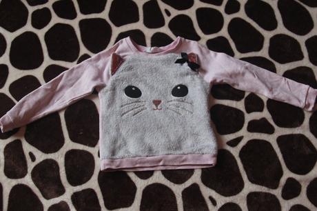 Svetr kočička, h&m,98