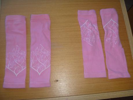 Nosící šátek indajani velikost 6 a růžové návleky, indajani