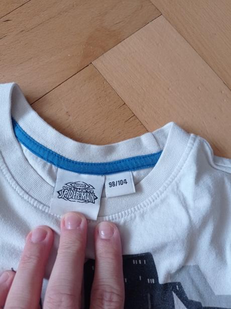 Triko krátký rukáv spiderman 98/104 a 110/116, 98