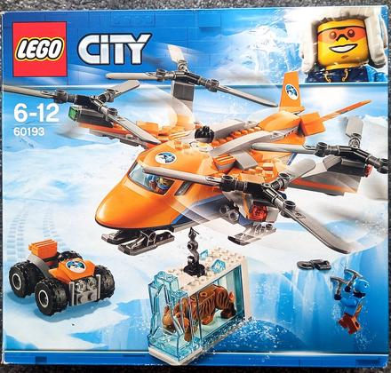 Lego city 60193 - arctic air transport.,
