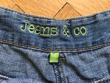 Bermudy šortky džínové, 44