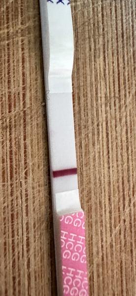 Těhotenský test. Vidíte něco?