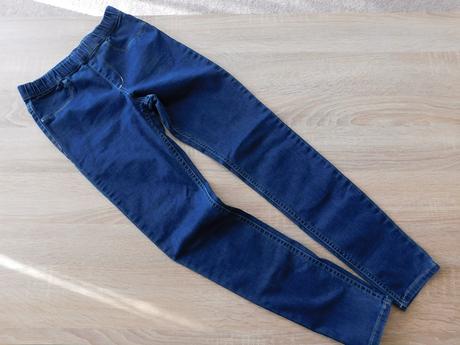 Džegíny denim vel.140/146, denim,140