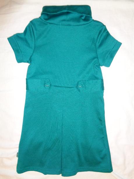 Nádherné teplejší lahvově zelené šaty, palomino,116