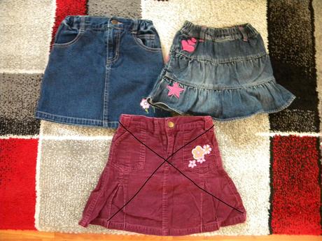 Sukně riflové +manš.vel.98 zn.topolino a palomino, palomino,98