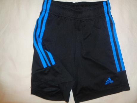 Černomodré funkční šortky adidas - aeroready, adidas,128