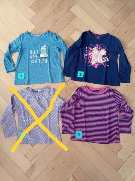 Triko dlouhý rukáv 98/104 - lupilu, lupilu,98