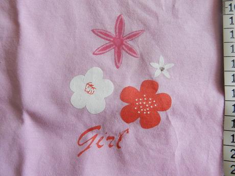 Tričko krátký rukáv kytičky, 98