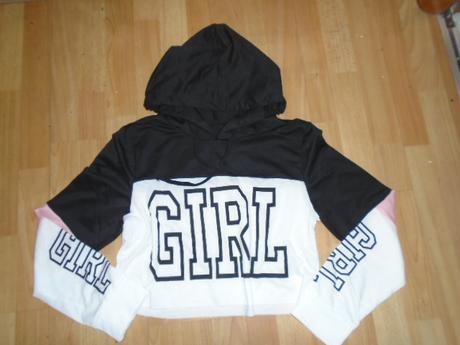 Mikina tričko kroptop vel s, s