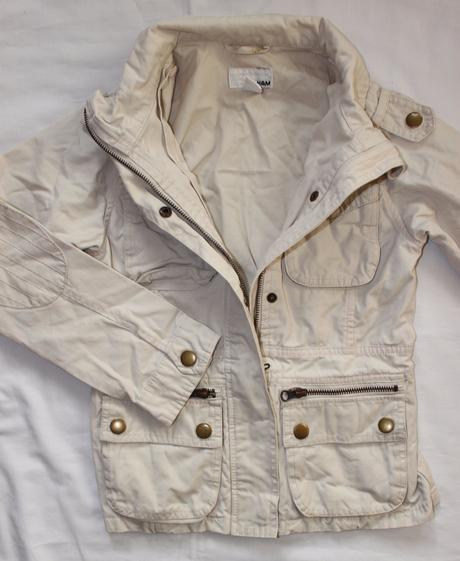 An20. jarní bavlněná bunda dívčí 8-9 let, h&m,134