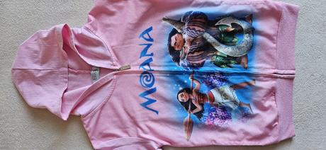 Dívčí minina, mikinka odvážná vaiana, mauí vel.130, 128