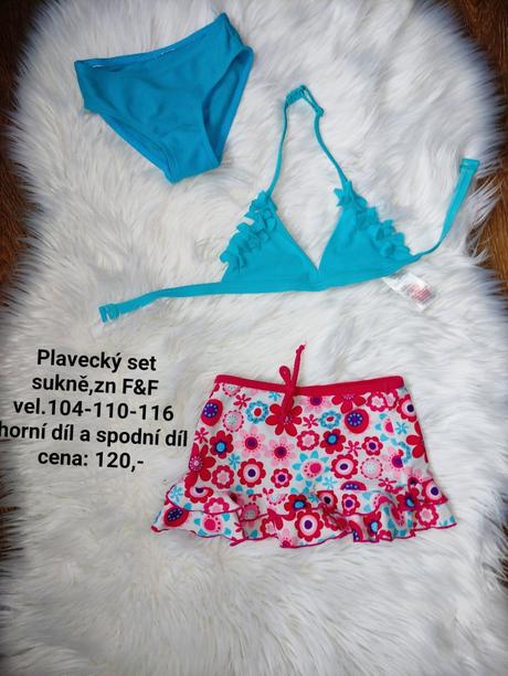 Plavkový set-vel 104-110, 104