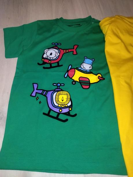 2x trička next 122, next,122