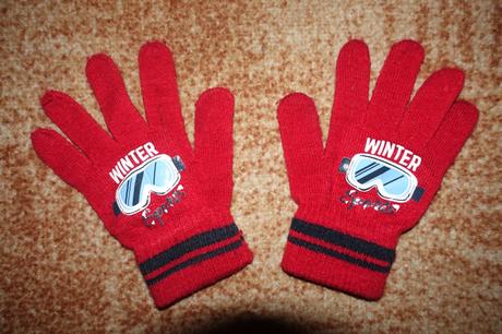 Chlapecké zimní rukavice, 134