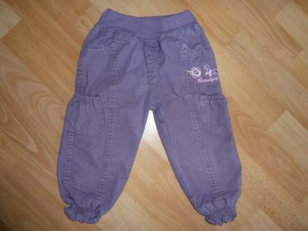 3/4 zateplené kalhoty, 92