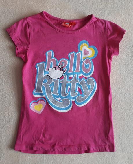 Dětské tričko, triko, vel.122, hello kitty, hello kitty,122