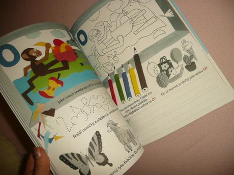 Kniha úkolů abecedník,