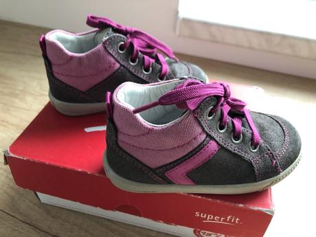 Celoroční kotníčková kožená obuv superfit, superfit,22