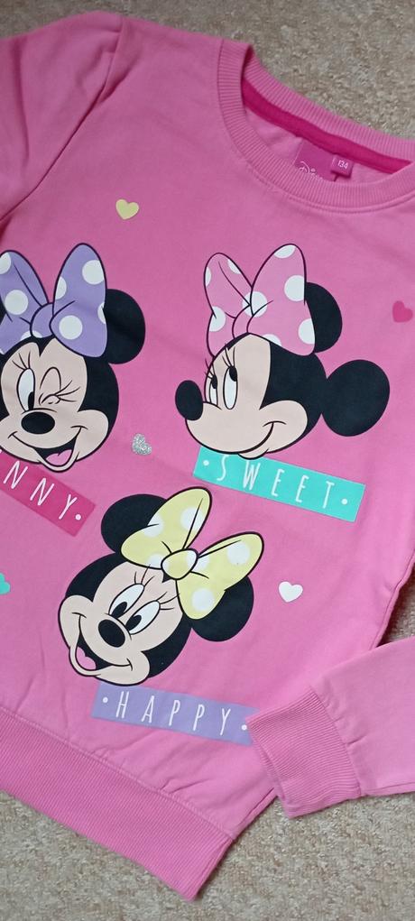 Mikina s minnie zn."disney" vel."134", disney,134