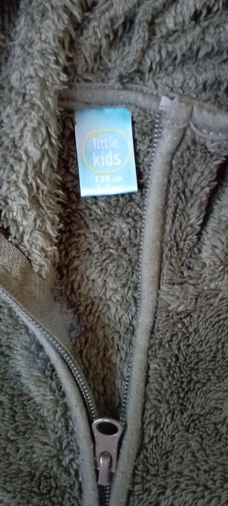 Chlupatá mikina zn."little kids" vel."128", 128