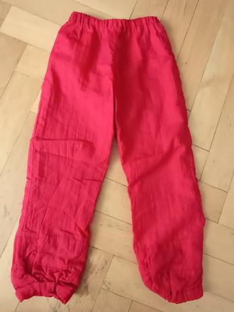 Kalhoty šusťákové podšité 110, 110