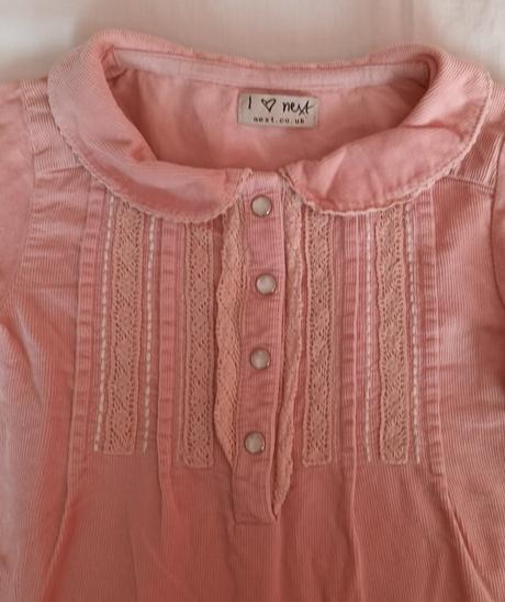 Růžová halenka dlouhý rukáv next, next,110